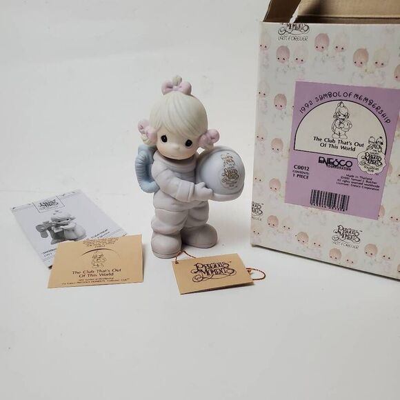 1982 Precious Moments The Club That's Out Of This World C0012 - Picture 1 of 7